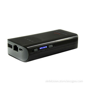 Multifunction 5-in-1 3G Wi-Fi Router Power Bank with SIM Slot